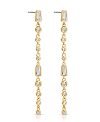 Ettika Crystal Linear Earrings