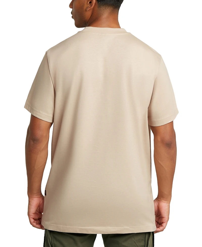 G-Star Raw Men's Relaxed Fit Short Sleeve Burger Box Graphic Crewneck T-Shirt