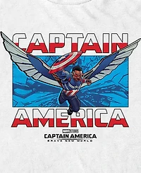 Marvel Men's Sam Captain America Short Sleeve T-Shirt