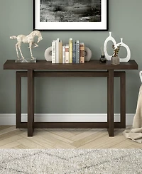 Hudson & Canal 55" Breslow Wide Rectangular Console Table