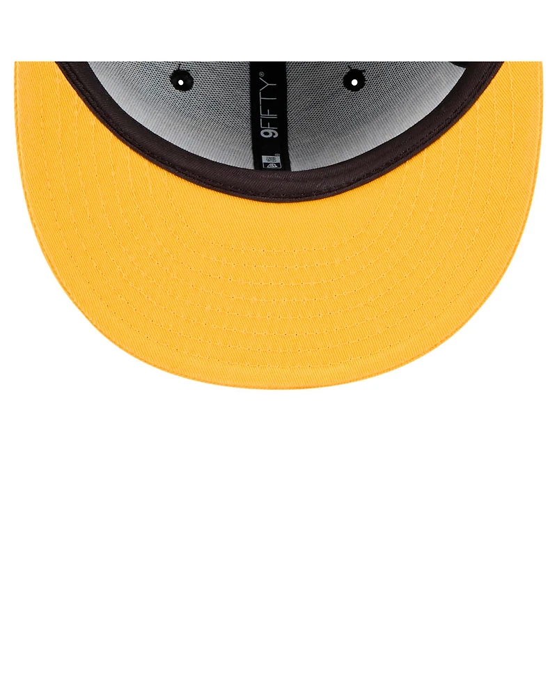 New Era Men's Black Pittsburgh Pirates Splatter 9FIFTY Snapback Hat