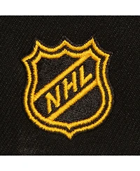 Mitchell & Ness Men's Black Boston Bruins Soul Triple Up Snapback Hat