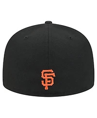 New Era Men's Black San Francisco Giants Ransom 59FIFTY Fitted Hat