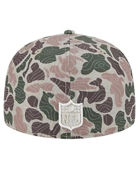 New Era Men's Seattle Seahawks Geo Camo 59FIFTY Fitted Hat