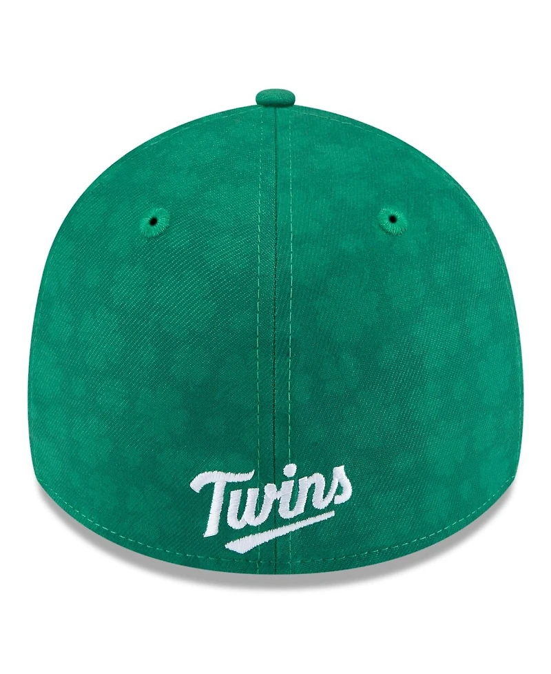 New Era Men's Kelly Green Minnesota Twins St. Patrick's Day 39THIRTY Flex Hat