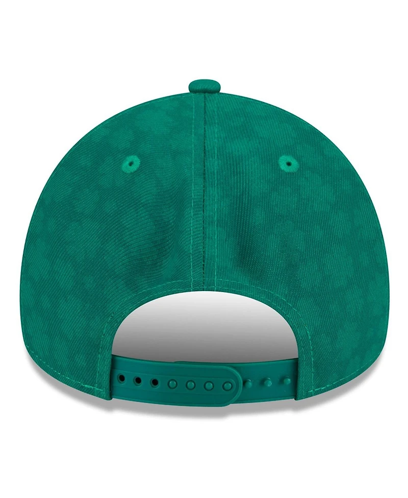 New Era Men's Kelly Green Minnesota Twins St. Patrick's Day A-Frame 9FORTY Adjustable Hat