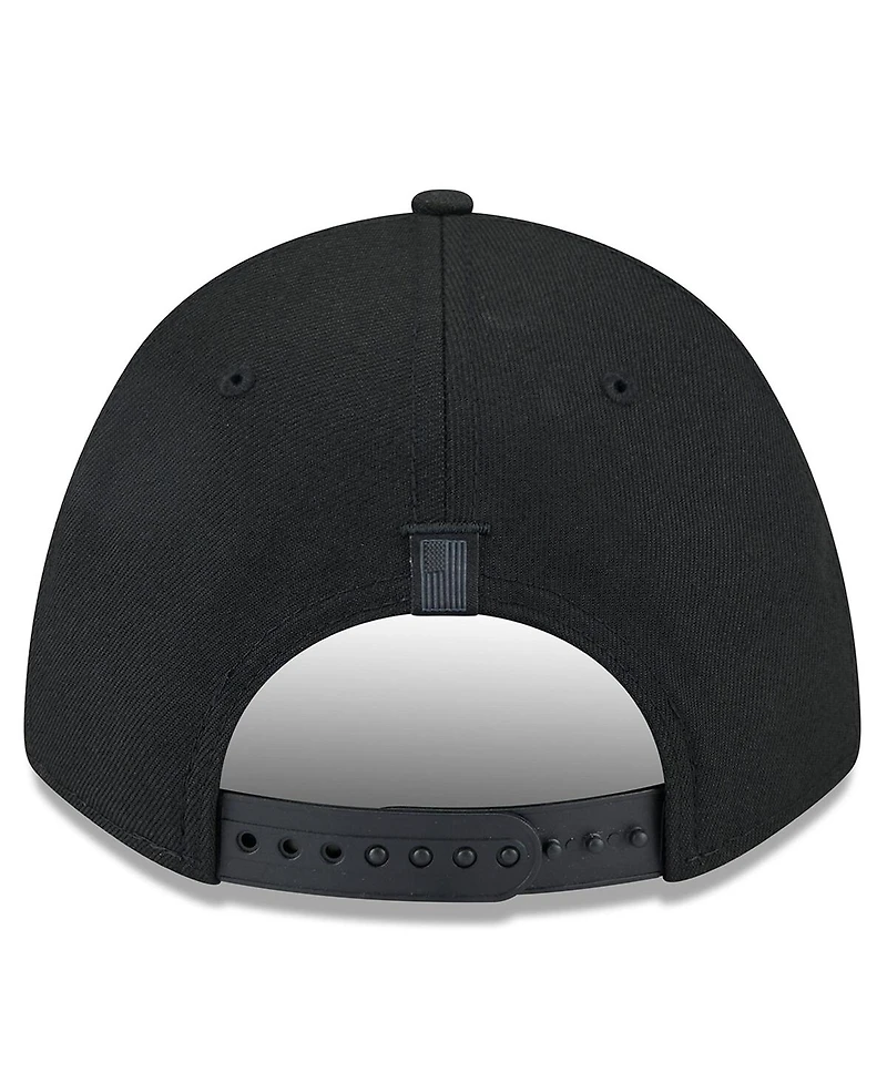New Era Men's Black Ryan Blaney American Flag 9FORTY M-Crown A-Frame Adjustable Hat