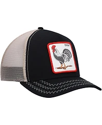 Goorin Bros. Men's Natural/Black The Rooster Trucker Snapback Hat