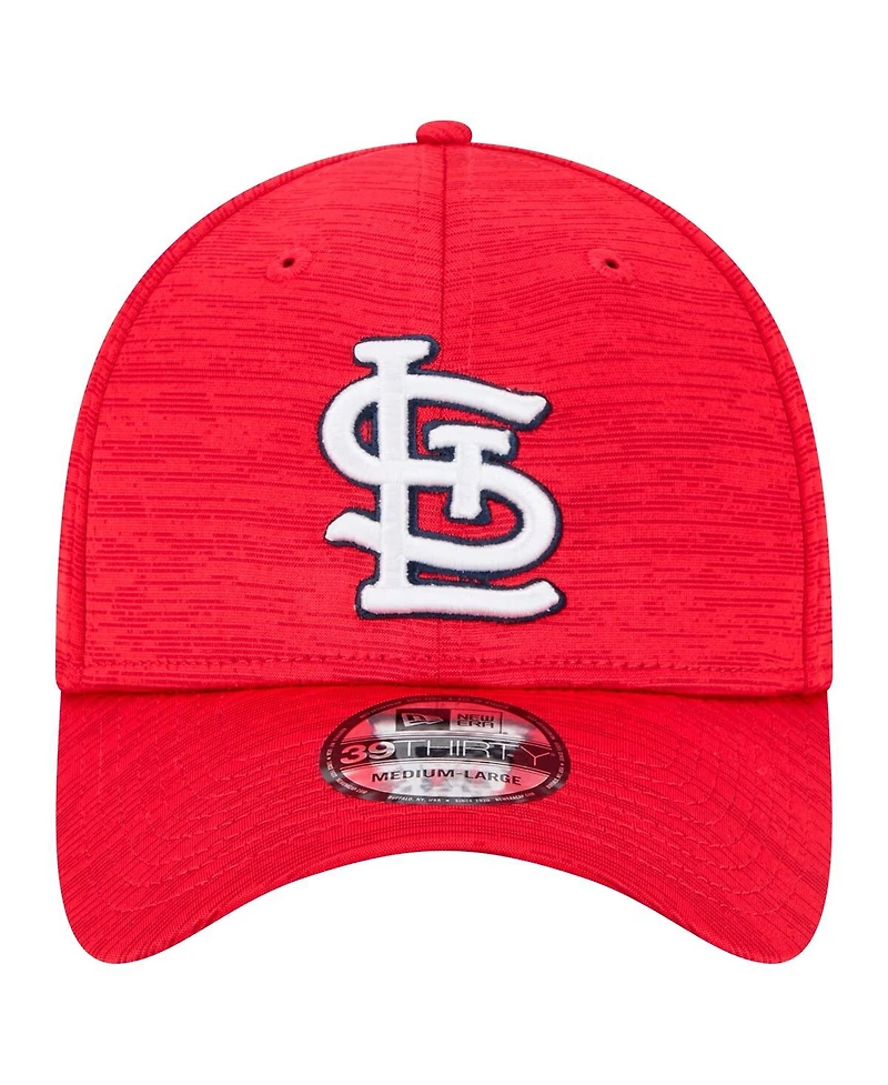 New Era Men's Red St. Louis Cardinals Tech 39THIRTY Flex Hat