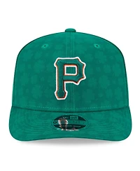 New Era Men's Kelly Green Pittsburgh Pirates St. Patrick's Day 9SEVENTY Adjustable Hat