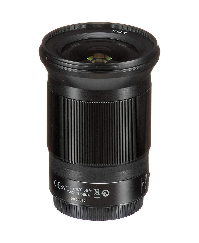 Nikon Nikkor Z 20mm f/1.8 S Lens