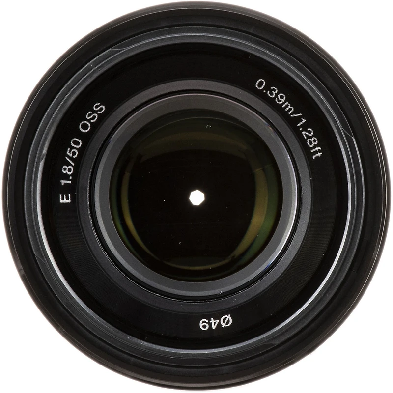 Sony E 50mm F1.8 Oss Prime Lens (Black)