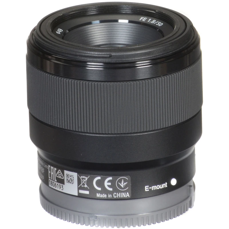 Sony Sony - Fe 50mm F1.8 Standard Lens (SEL50F18F/2), Black