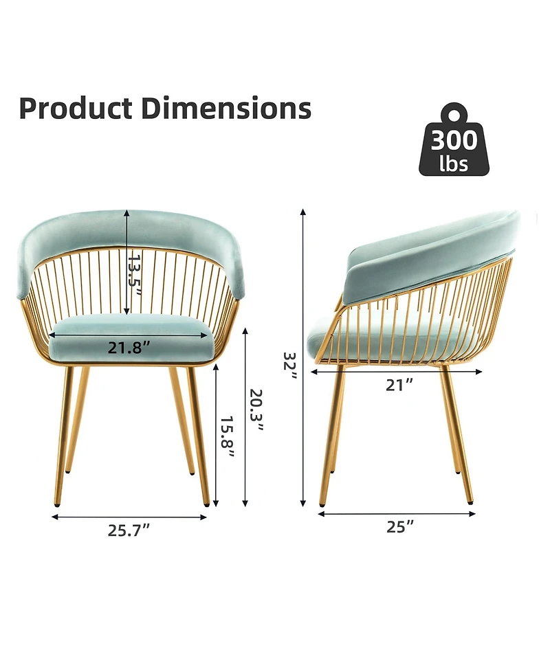 Dyhome Mid Century Dining Chair