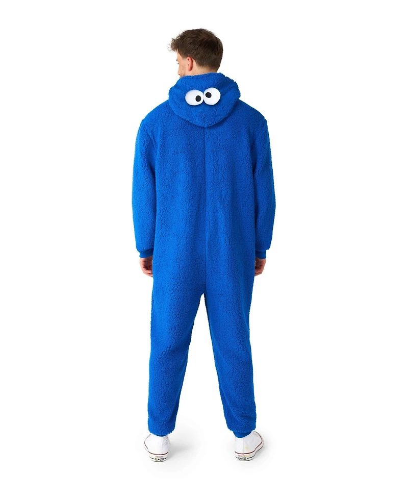 OppoSuits Men's Official Elmo Union Suit - Sesame Street Body for Adults Red