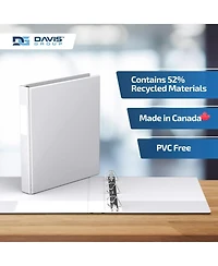 Premium Economy, Angle D Ring, Binder, 6 Pack (Orange, 1")