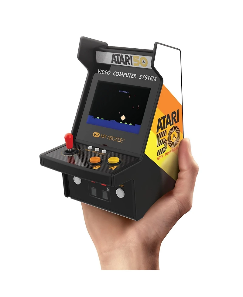 My Arcade Micro Player Pro 6.7" Atari Portable Retro Arcade Game (100 in 1)