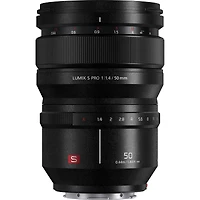 Panasonic Lumix S Pro 50mm f/1.4 Lens for L Mount