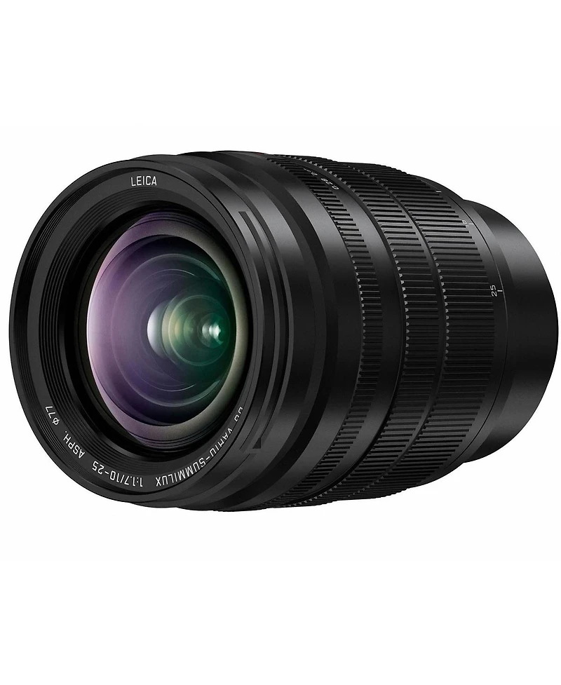 Panasonic Lumix G Leica Dg Vario-Summilux 10-25mm f/1.7 Aspherical Lens for Micro Four Thirds, Black