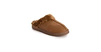 Muk Luks Women's Faux Suede Clog Slippers