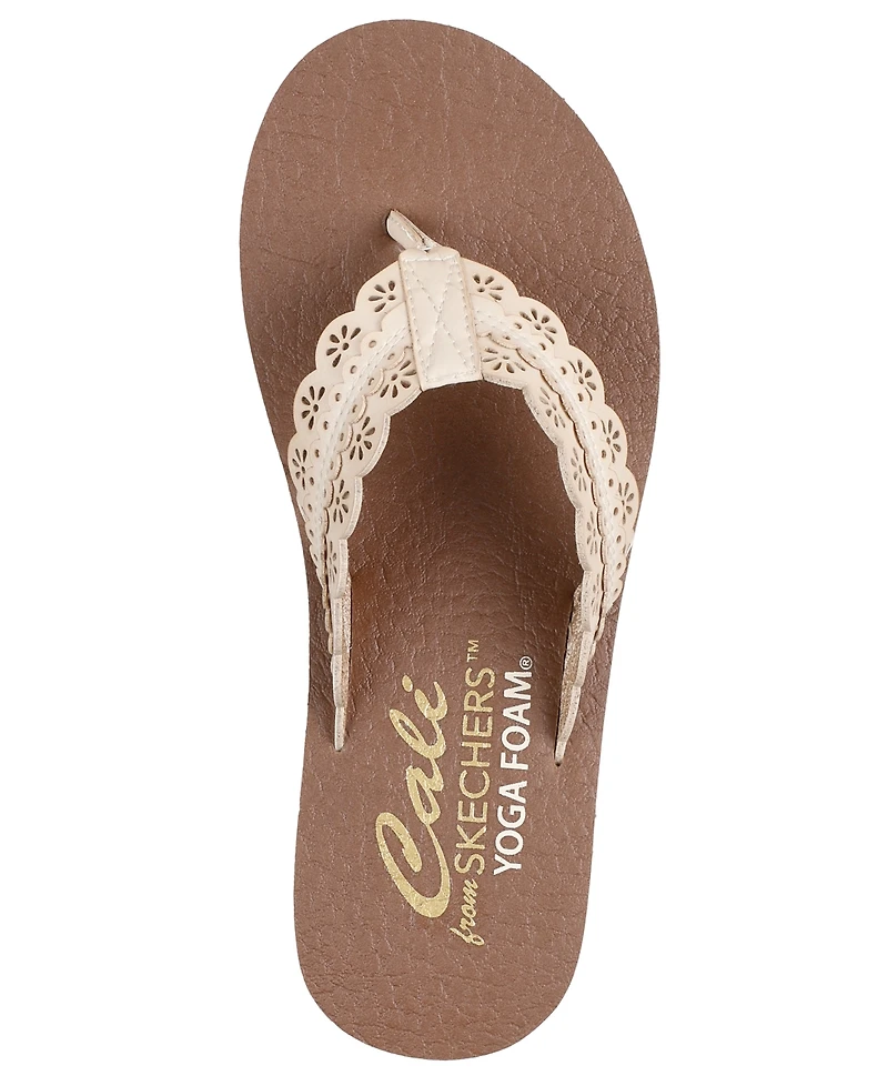 Skechers Women's Cali Meditation - Catching Sun Thong Sandals From Finish Line