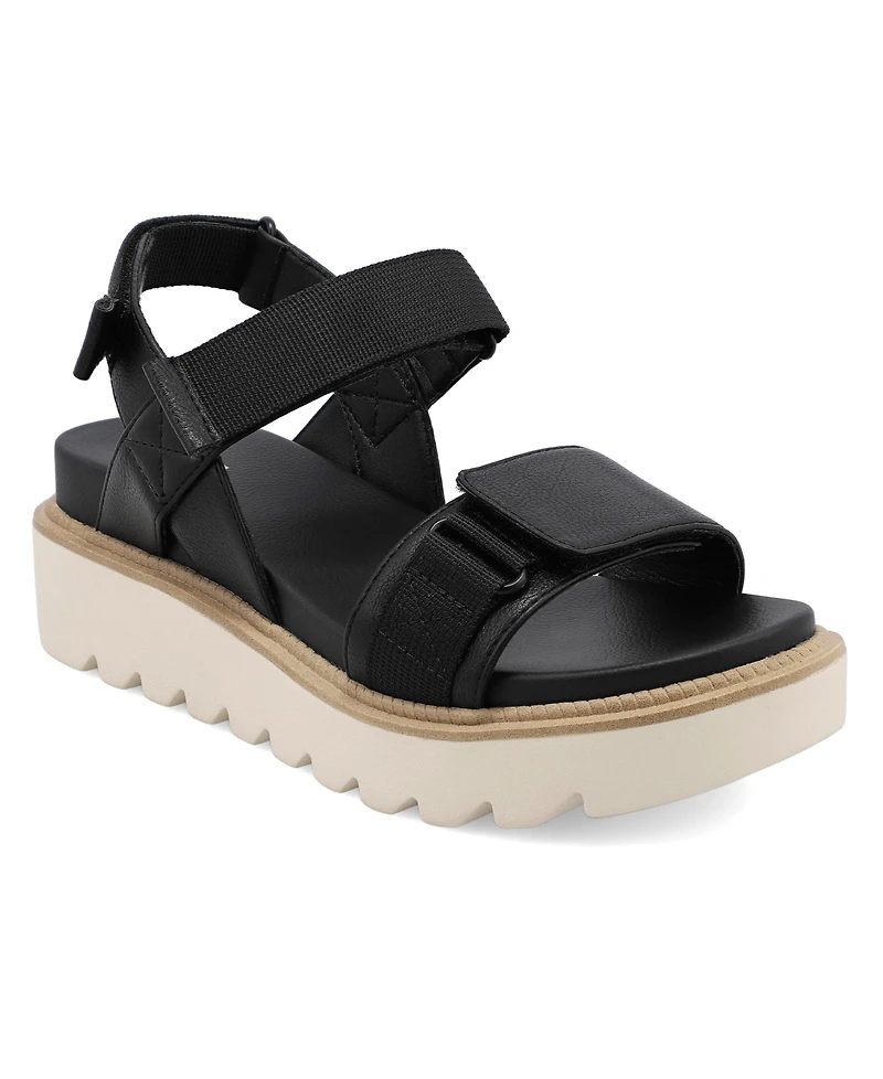 Mia Women's Jony Platform Round Toe Sandals
