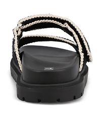 Mia Women's Gabri Double Strap Slip-On Slide Sandals