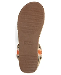 Mia Women's Malti Flatform Round Toe Sandals