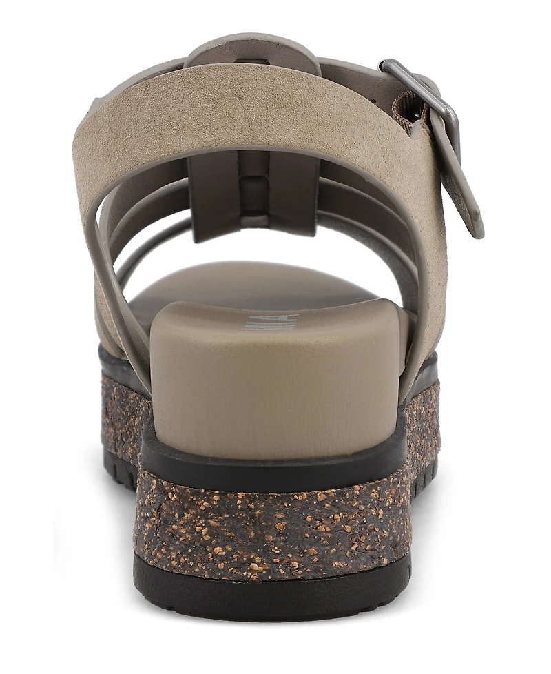 Mia Women's Kaja Fisherman Round Toe Sandals