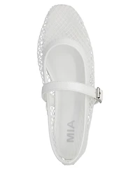 Mia Women's Rayza Mary-Jane Round Toe Flats