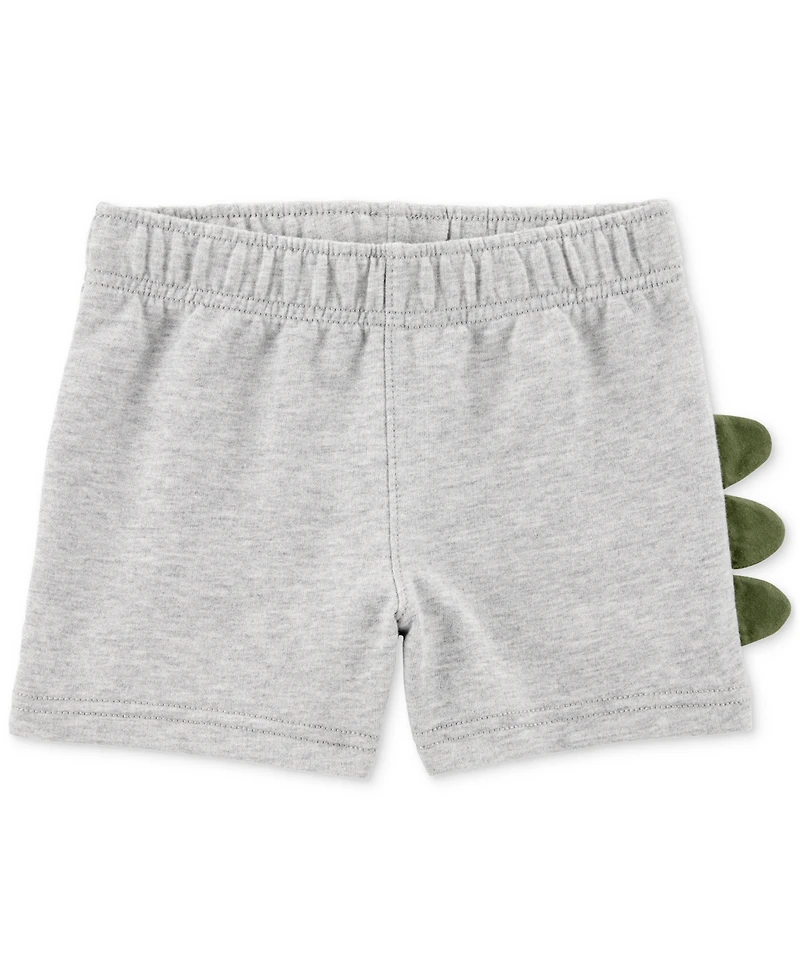 Carter's Toddler Boys Dinosaur Graphic T-Shirt & Shorts, 2 Piece Set