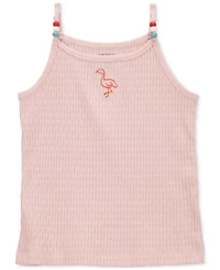 Carter's Toddler Girls Flamingo Ribbed Tank Top