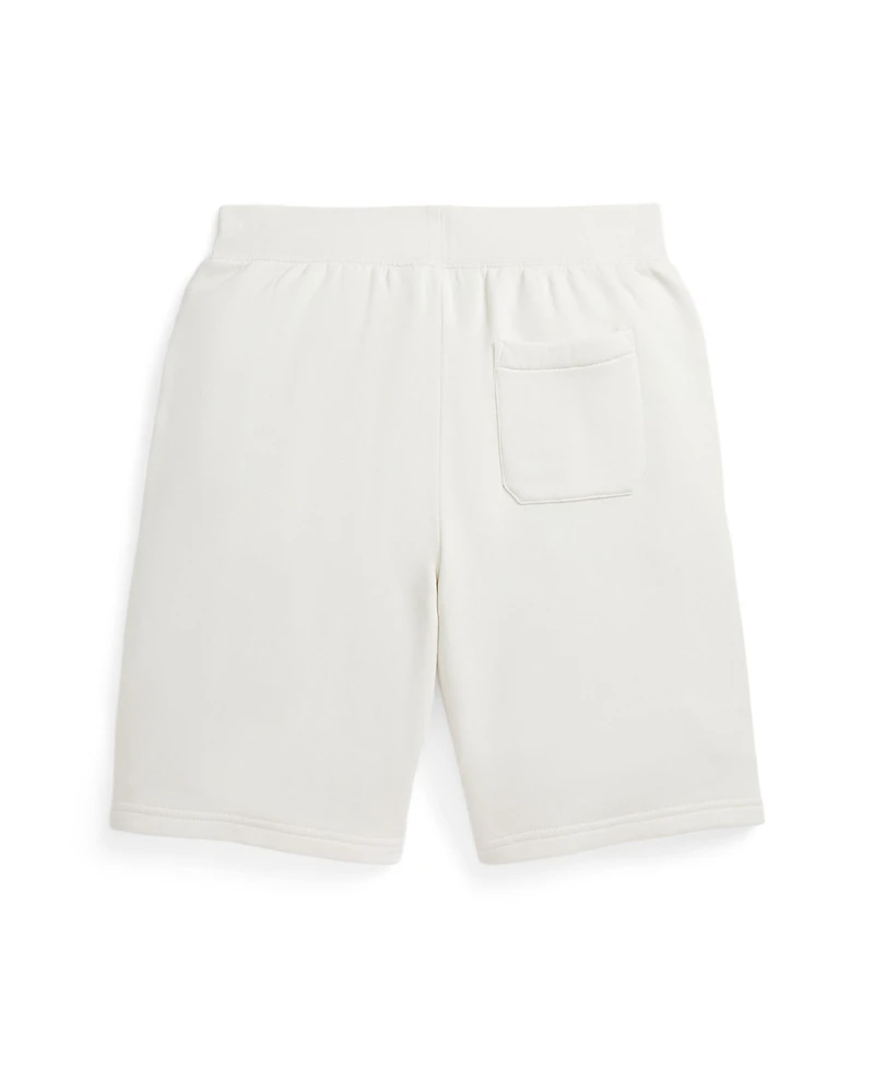 Polo Ralph Lauren Big Boys Madras-Logo Fleece Short