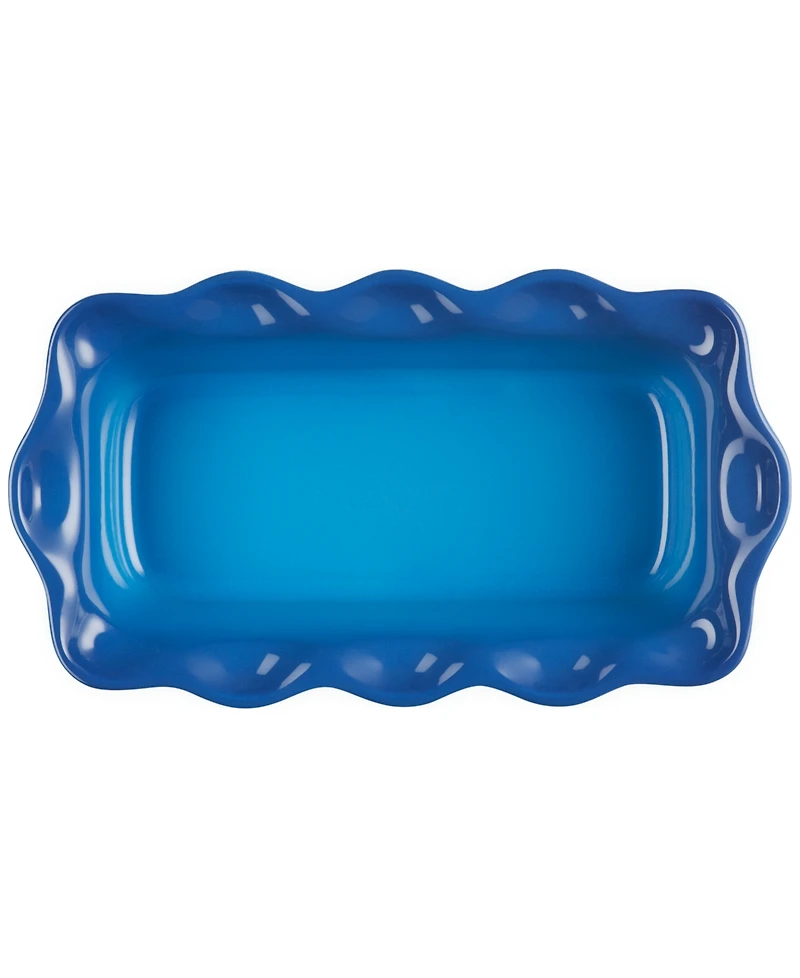 Le Creuset Stoneware Heritage 9" Fluted Loaf Pan