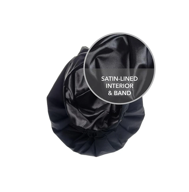 Hairbrella Classic Satin-Lined Shower Cap