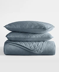ienjoy Home Diamond Stitch 3-Pc. Lightweight Quilt Set, Full/Queen
