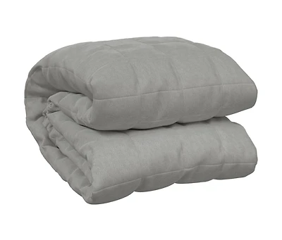 Weighted Blanket Gray 53.1"x78.7" 22 lb Fabric