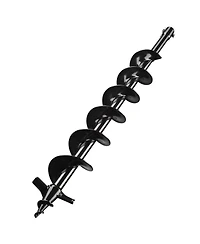 Yescom 4" 6" Earth Auger Bit Kit Bulb Planter Tool for Planting Flower Fence Post Spiral Hole Digger Gardening Project