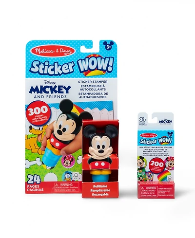 Melissa and Doug Sticker Wow Mickey Bundle