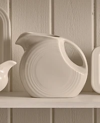 Fiesta Linen Large Disk Pitcher, 67 oz.