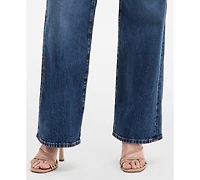 Guess Women's High-Rise Wide-Leg Jeans