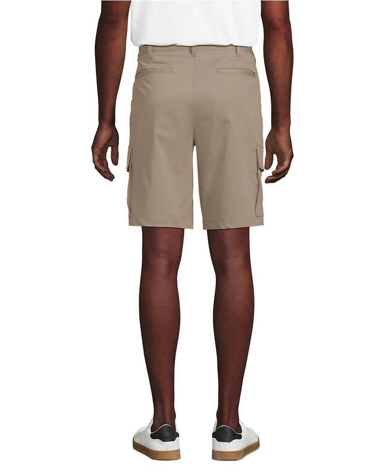 Lands' End Men's 9 Inch Flex Performance Cargo Short