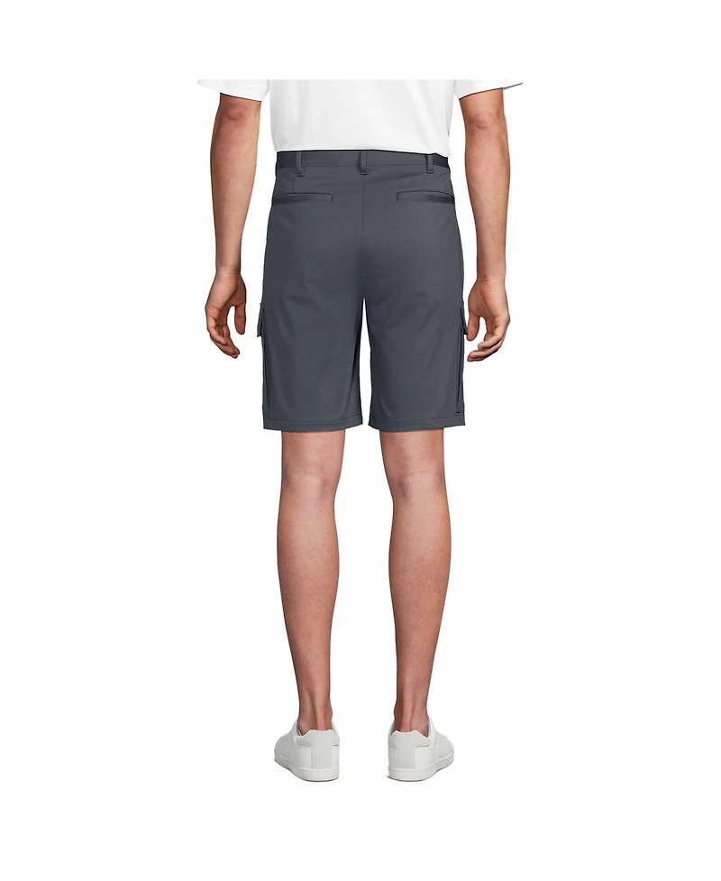 Lands' End Men's 9 Inch Flex Performance Cargo Short