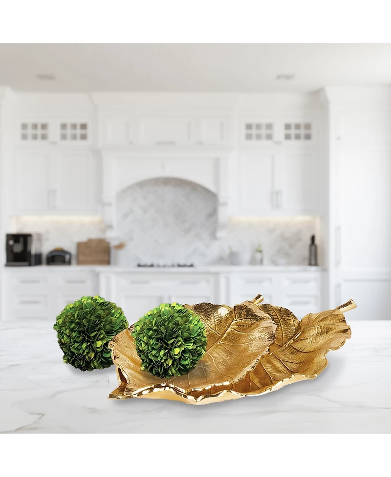 Alegra Leaf Trays Set of 2
