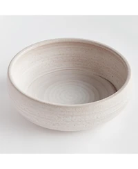 5" x 16" Chryssa Ceramic Matte Decorative Bowl Centerpiece for All Seasons