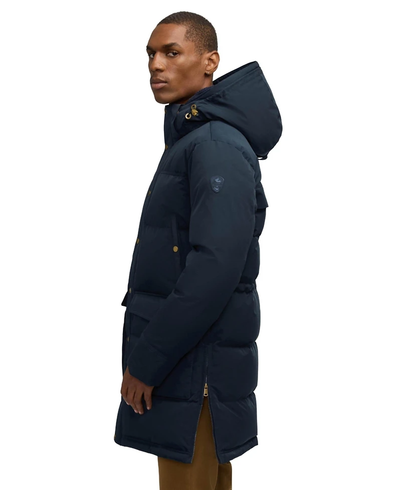 Pajar Men's Men s Prescott Long Length Parka with Detachable Sherpa Lined Hood