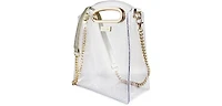 Packed Party Clear Stadium Crossbody Bag Women Fashion Clear Purse or Handbag Trendy Look for Ladies at Work, Travel, and Game Day