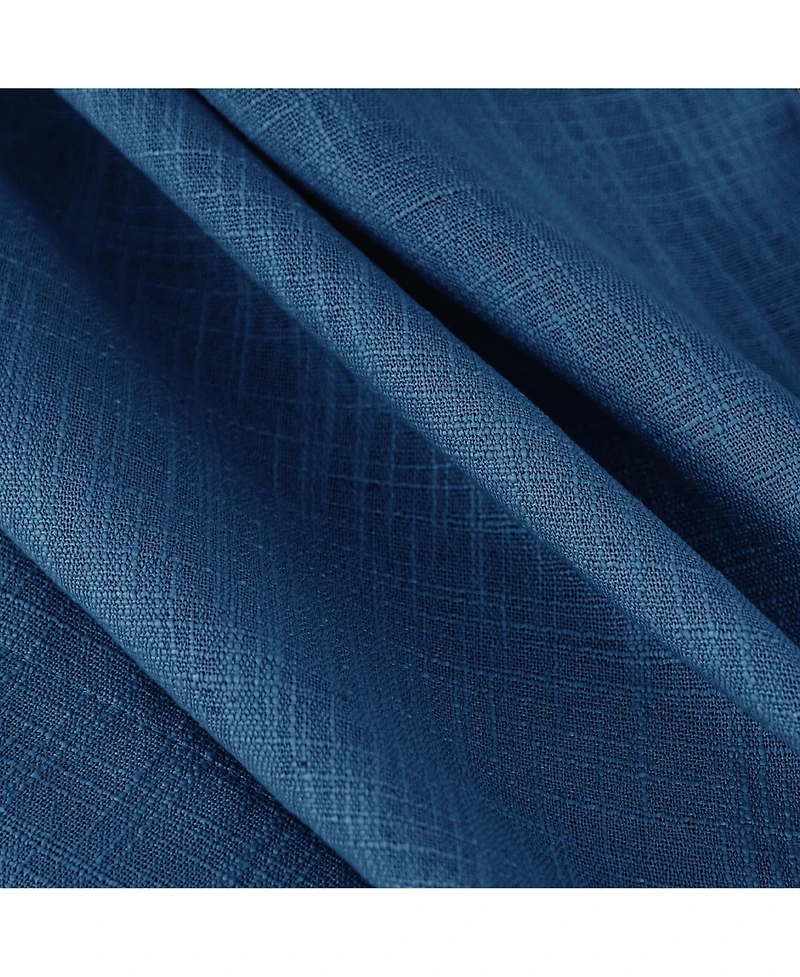 Linen Blend Privacy and Light Filtering Texture Grommet Pair(2 Panels