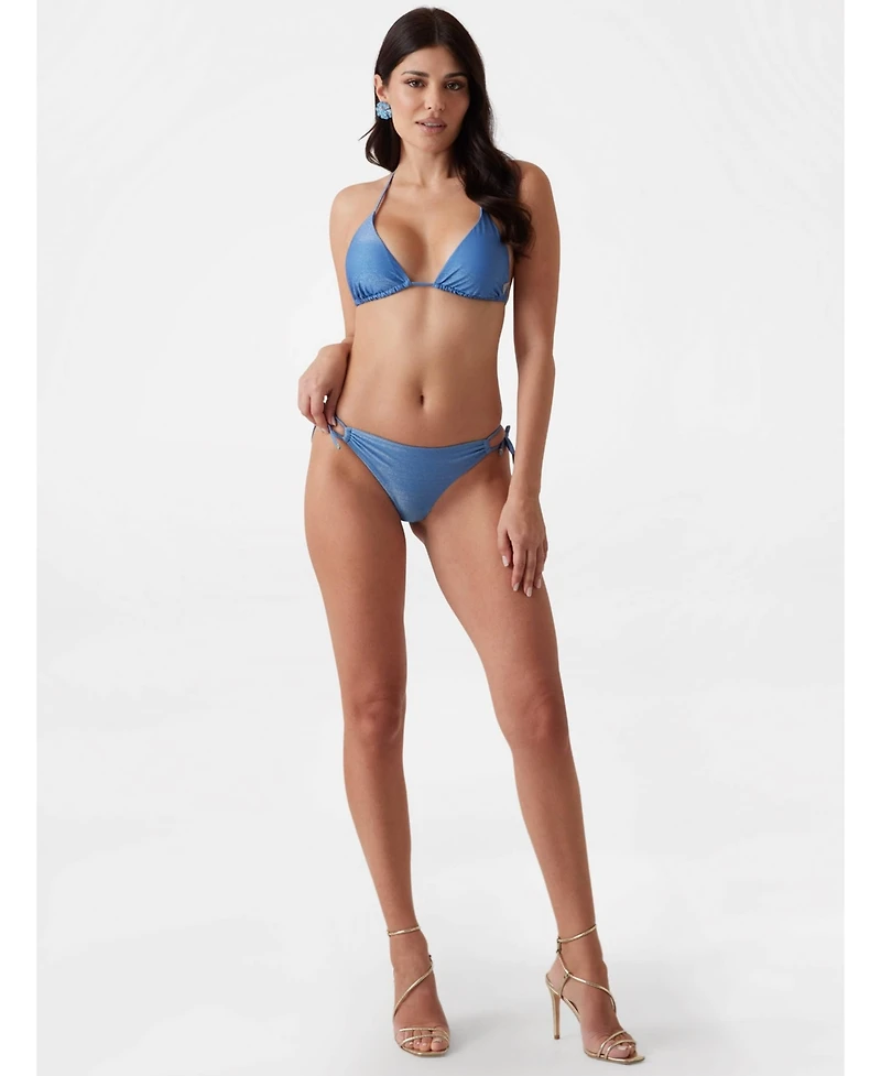Guess Women's Eco Padded Triangle Bikini Top