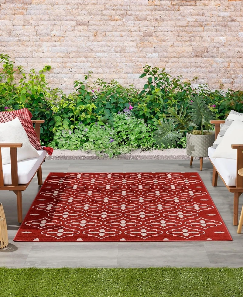 Nourison Home Nourison Essentials NRE04 5'x7' Outdoor Area Rug